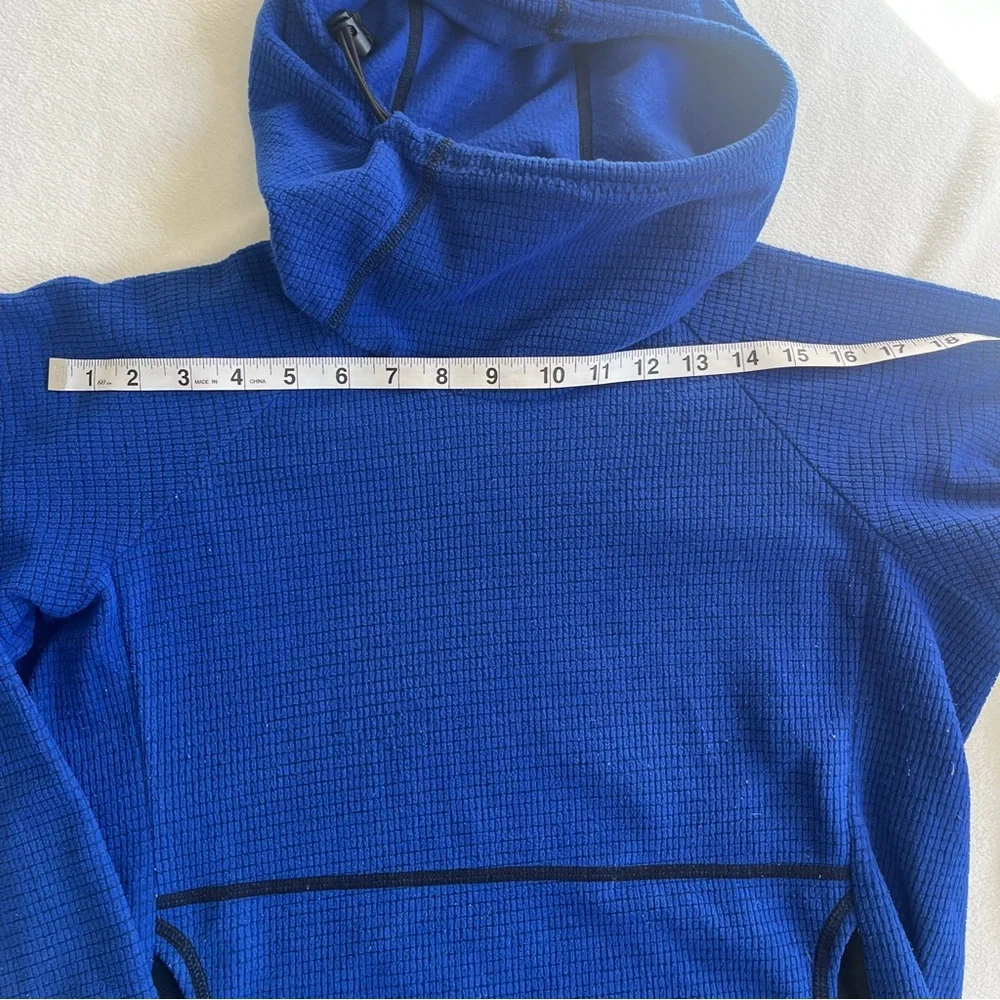 Melanzana Micro Grid Hoodie – 
Blue medium Women’s - Picture 6 of 7